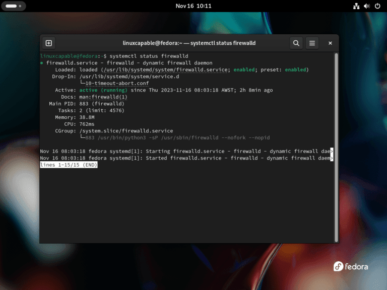 How to Install FirewallD GUI on Fedora Linux - LinuxCapable