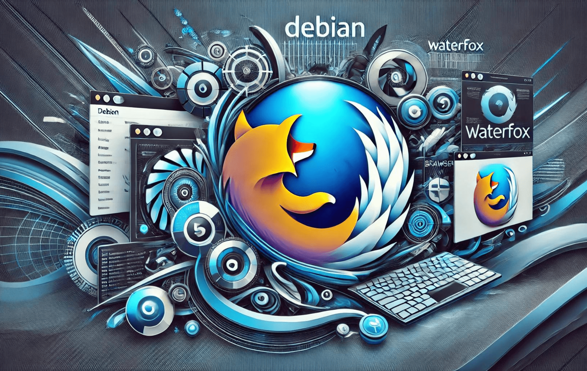 Installing Waterfox on Debian Linux