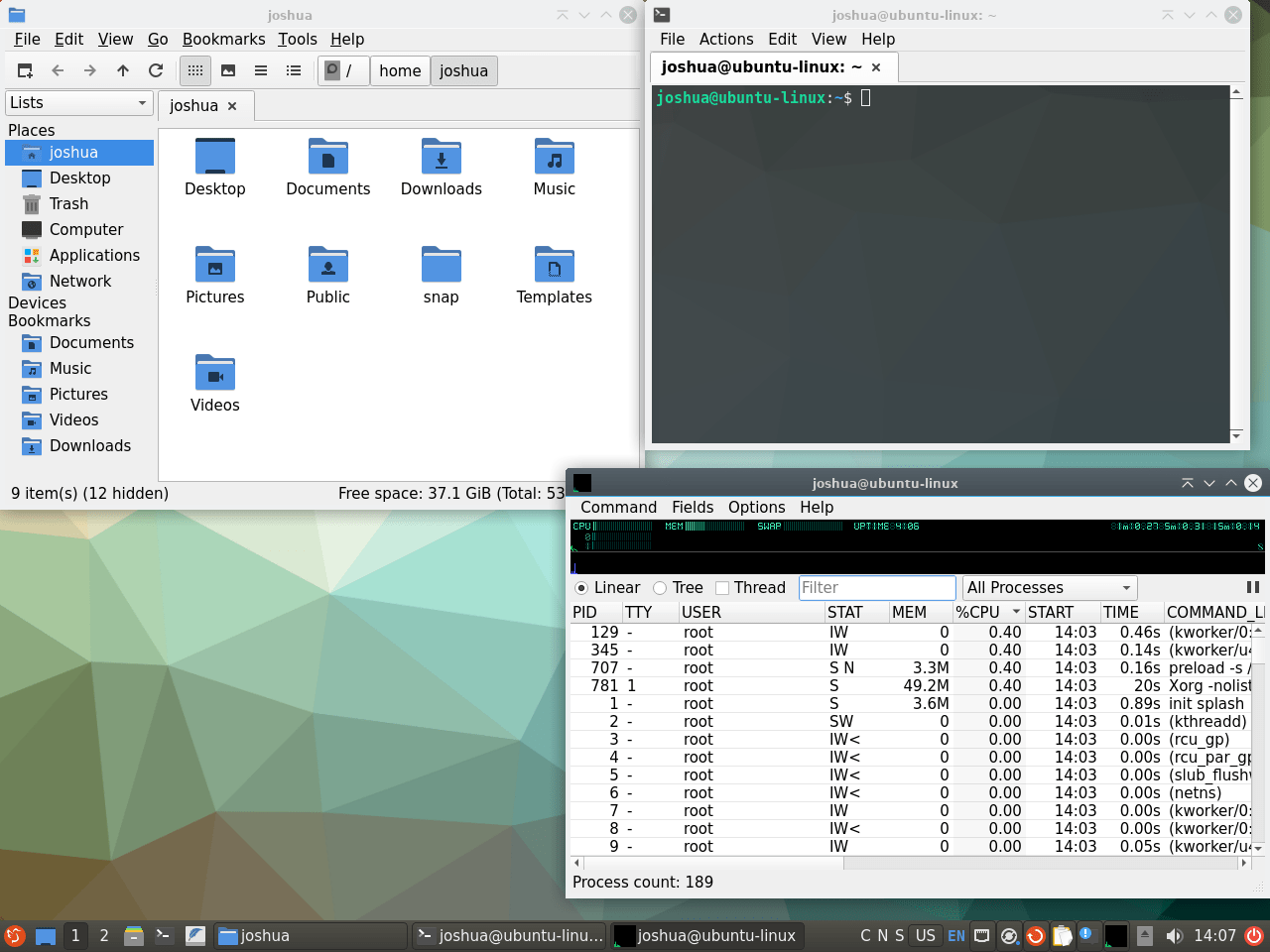 LXQt Desktop Ubuntu Linuxon