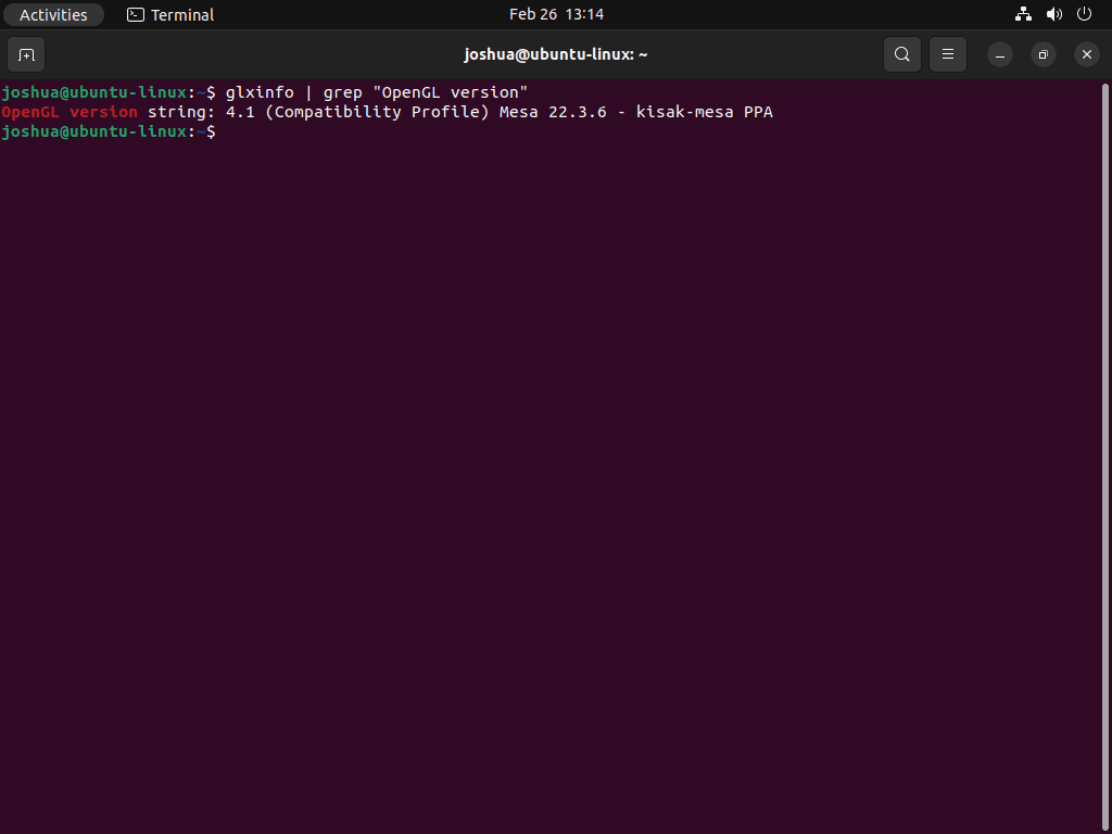 Ubuntu 上的 Mesa 驱动程序升级