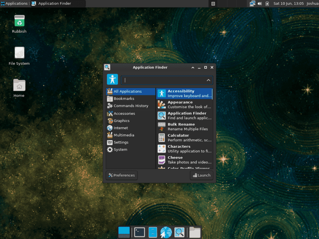 XFCE w strumieniu CentOS