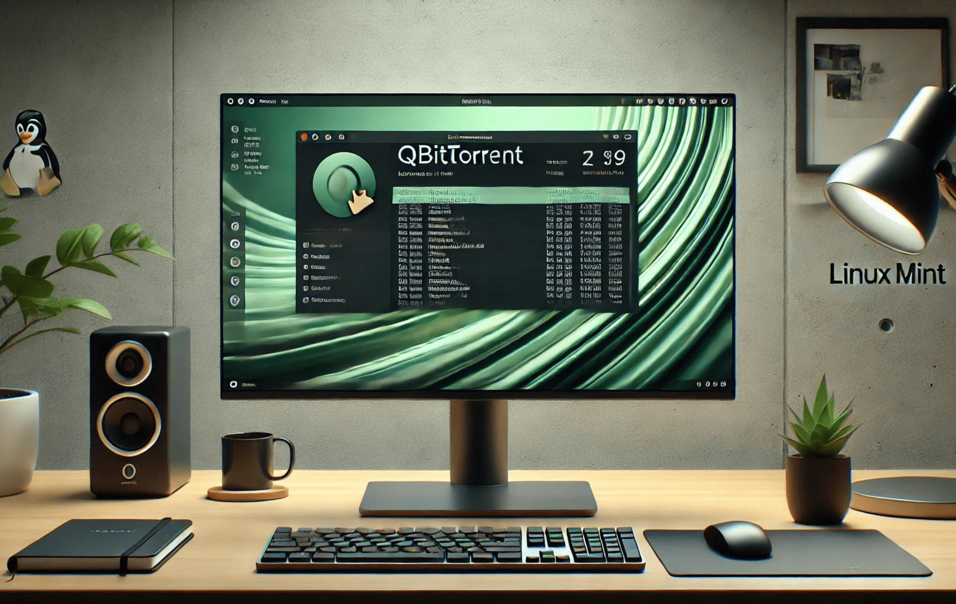 Instalace qBittorrent na Linux Mint