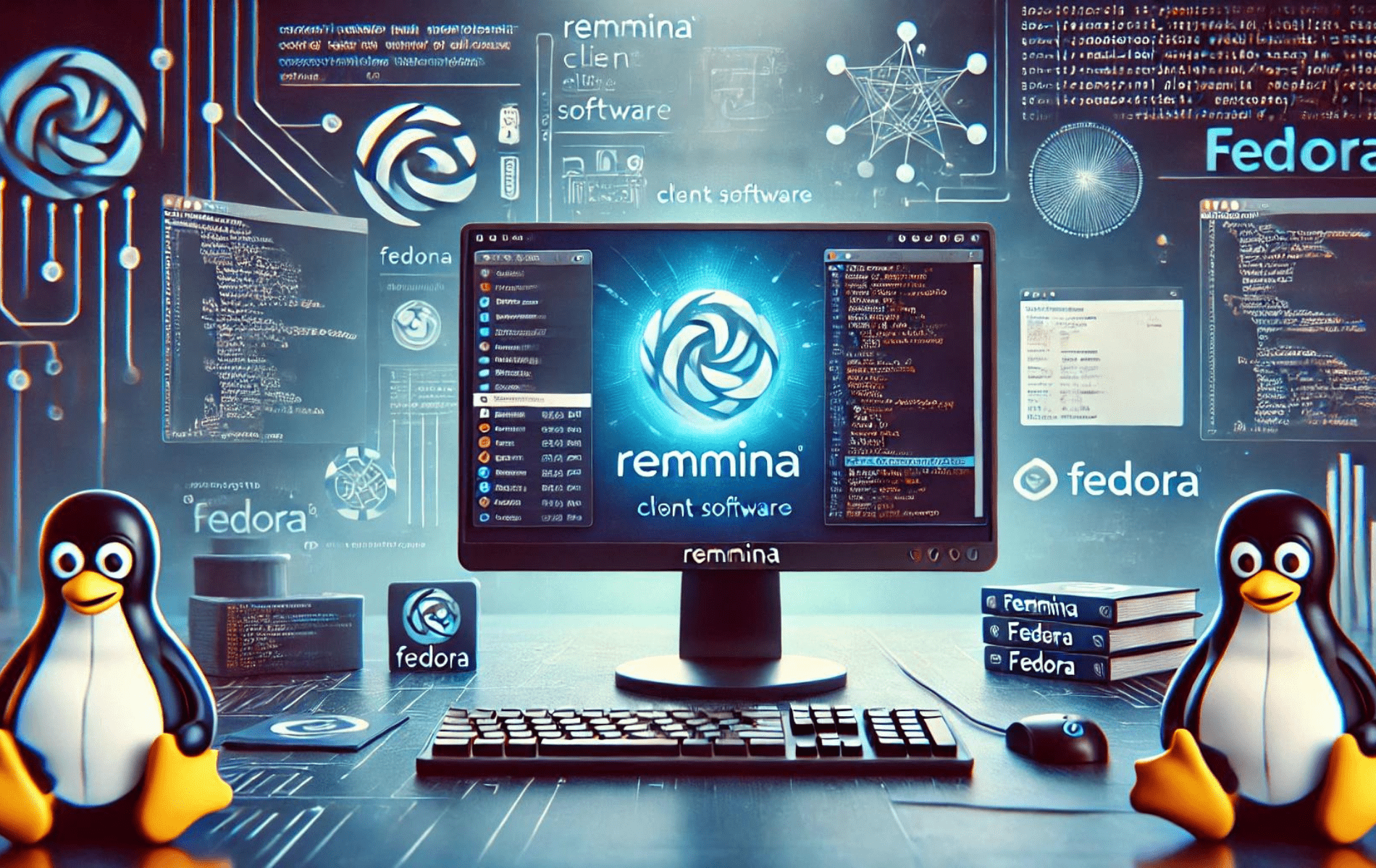 Fedora Linux に Remmina リモート デスクトップをインストールする