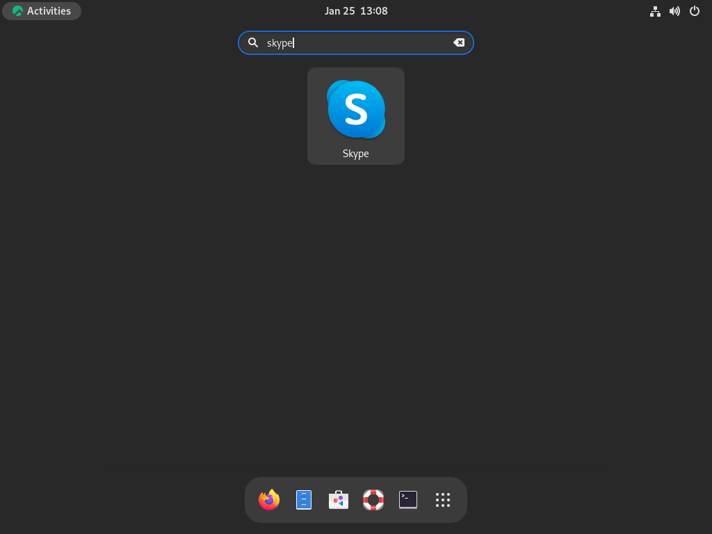 Lancer Skype sur Rocky Linux