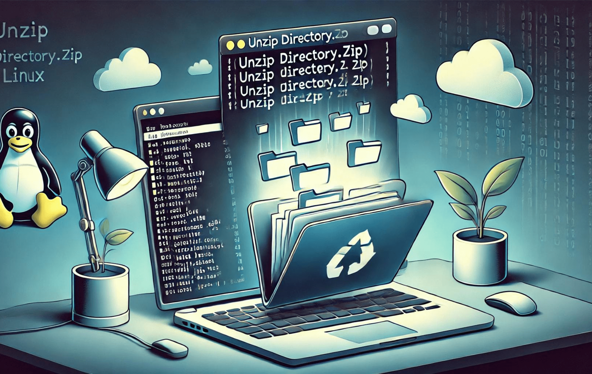 使用 10 個範例指令解壓縮 Linux 中的一個目錄