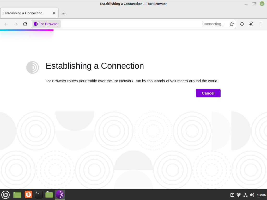 在 Linux Mint 上建立與 Tor 網路的連接