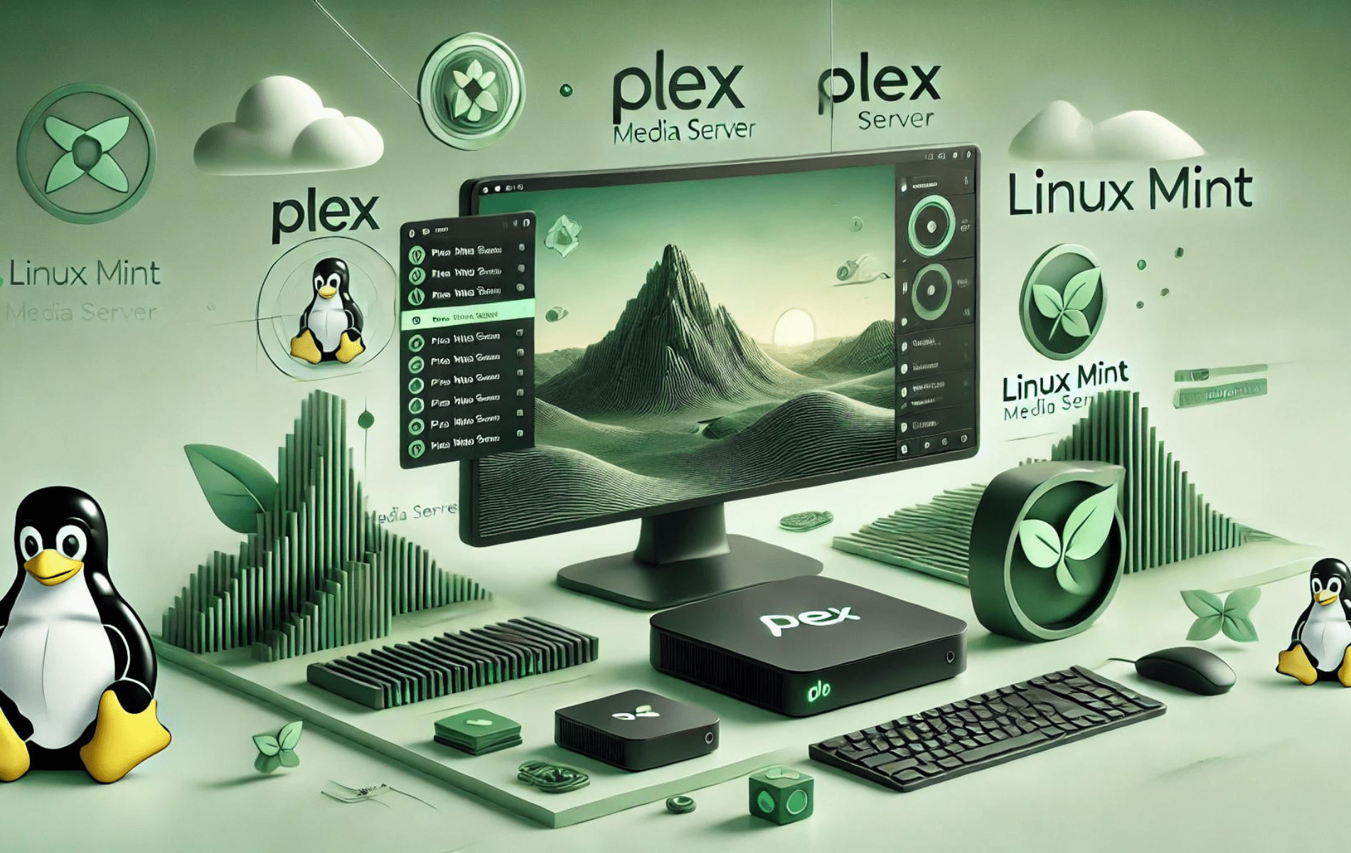 Linux Mint に Plex Media Server をインストールする