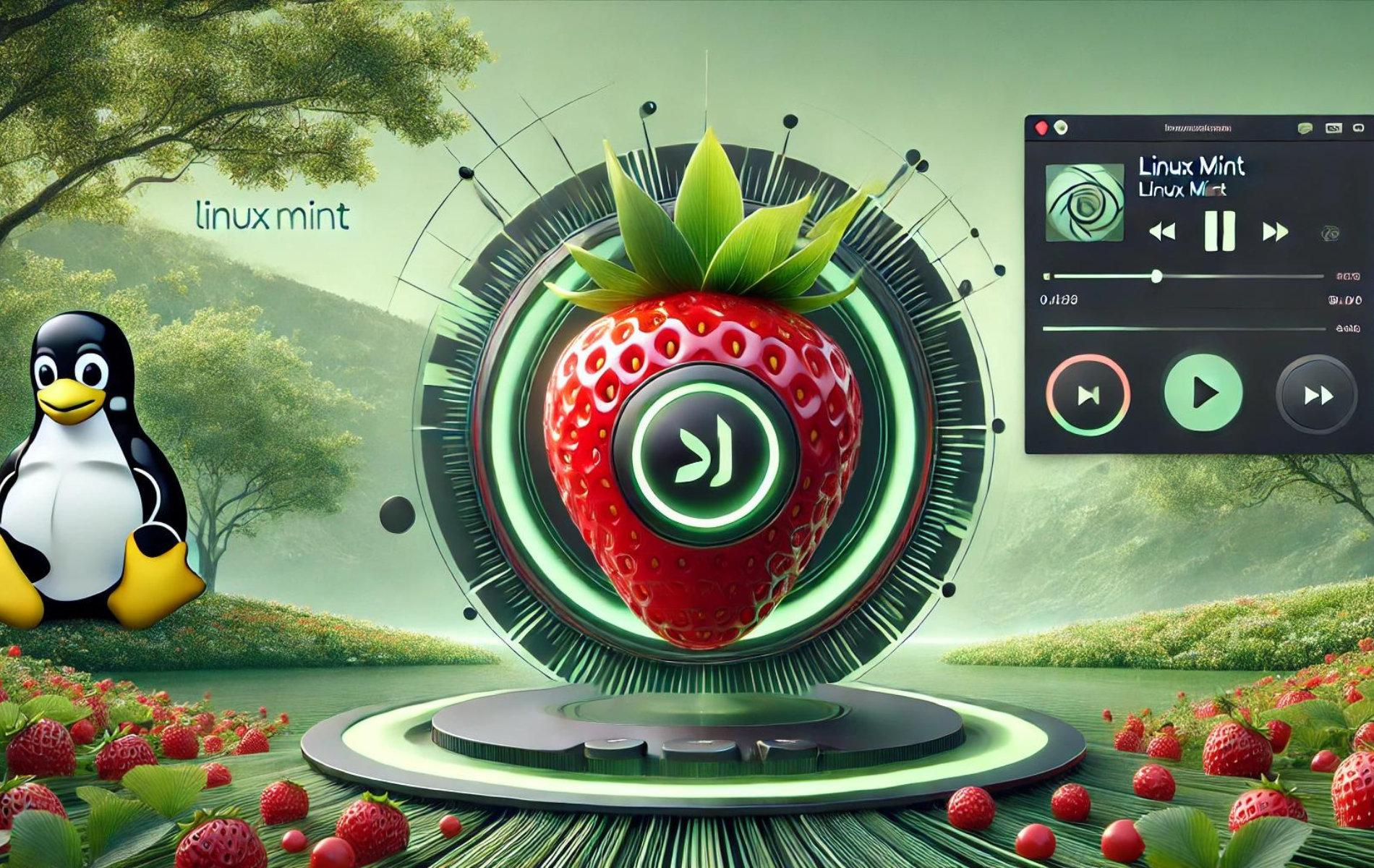 Linux Mint に Strawberry Music Player をインストールする