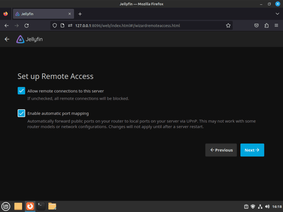 How to Install Jellyfin Media Server on Linux Mint 22, 21 or 20