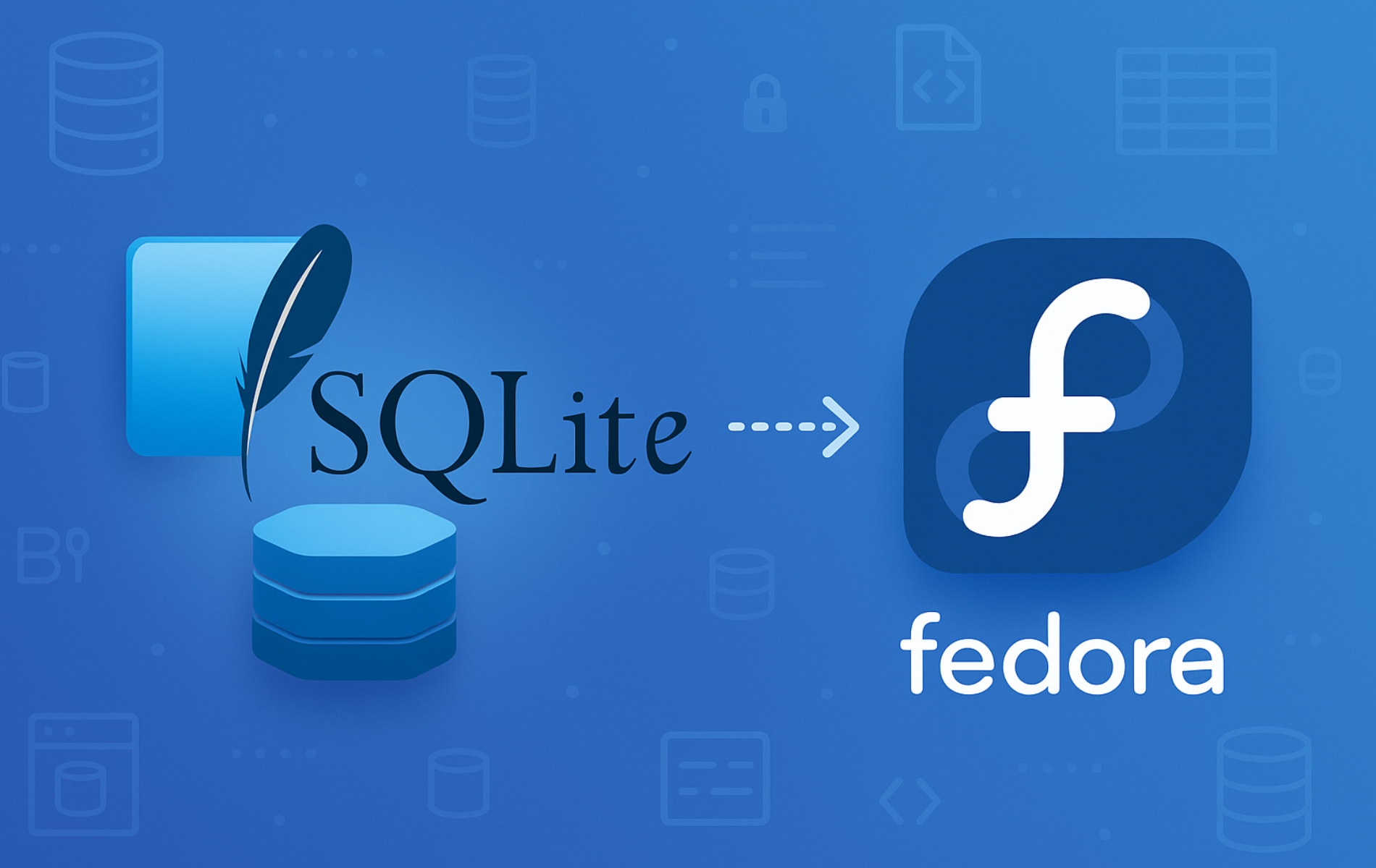 SQLite database installation on Fedora Linux