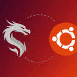 XanMod performance kernel dragon logo with Ubuntu circle of friends logo showing kernel installation transition