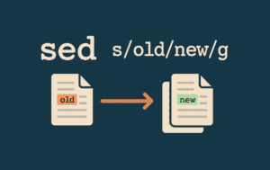 Illustration of the sed command in Linux for powerful text manipulation and stream editing