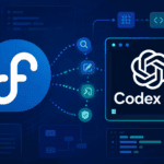 Fedora and Codex CLI graphics with OpenAI logo representing terminal coding setup