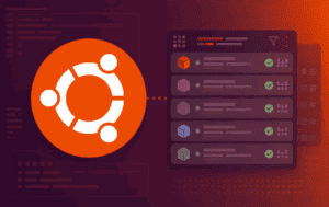 Ubuntu logo beside a package inventory checklist for listing installed packages on Ubuntu